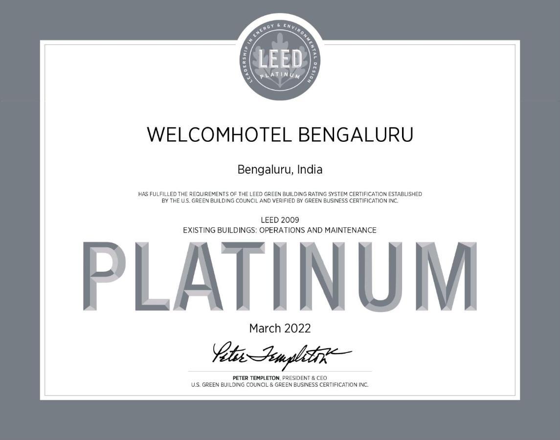 Welcomhotel By Itc Hotels, Richmond Road, Bengaluru Eksteriør billede